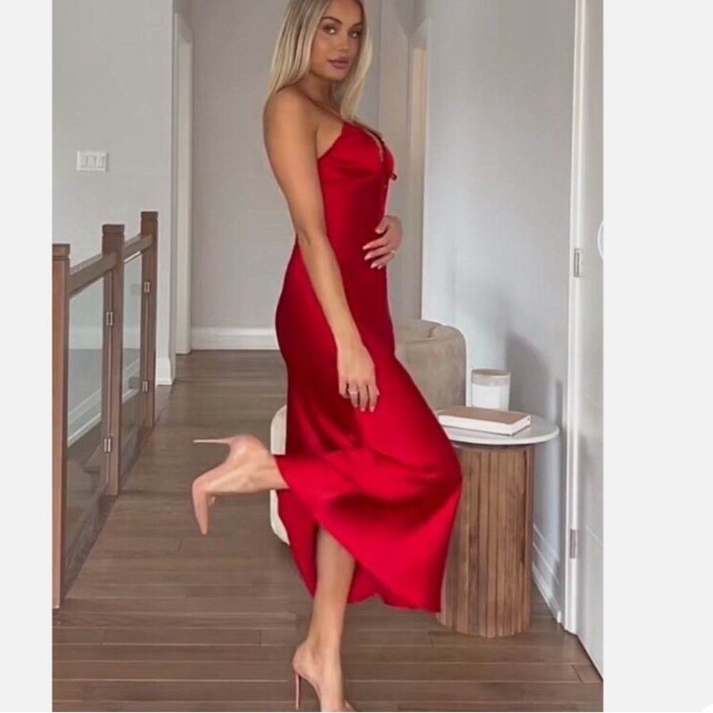 ZARA NWT SATIN SLIP DRESS